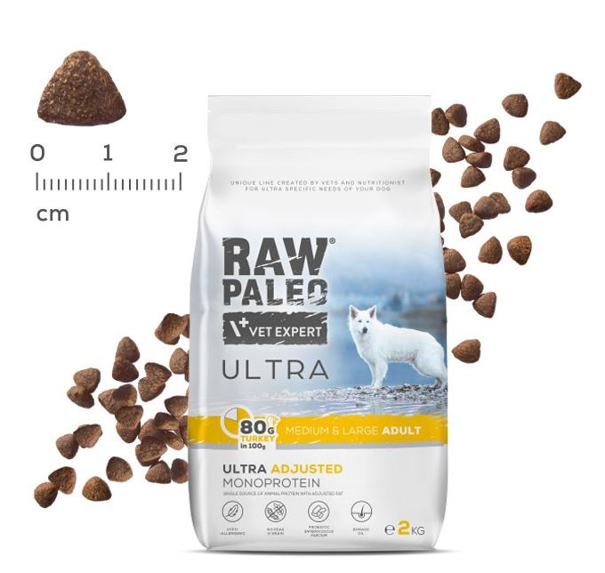 RAW PALEO Ultra Truthahn Medium Large 2 kg